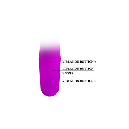 PRETTYLOVE - VIBRADOR GORDON COLOR ROSA