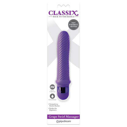 CLASSIX - VIBRADOR GRAPE SWIRL