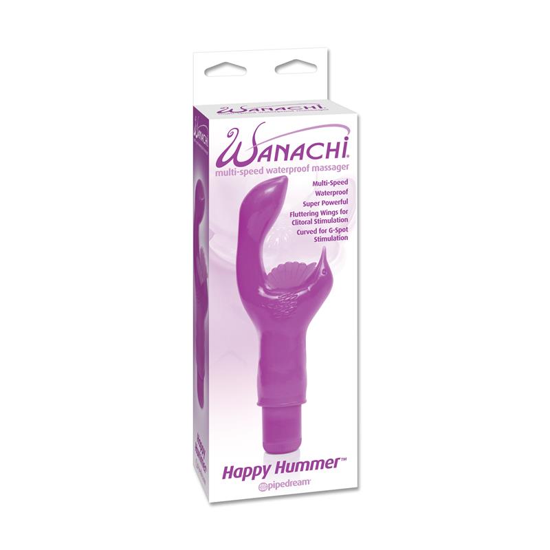 WANACHI - VIBRADOR HAPPY HUMMER PÚRPURA