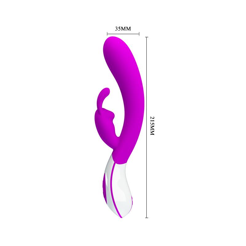 PRETTYLOVE - VIBRADOR HARLAN COLOR PÚRPURA