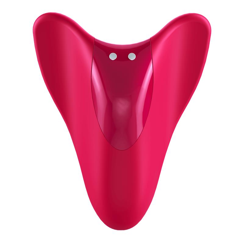 SATISFYER - VIBRADOR HIGH FLY ROJO