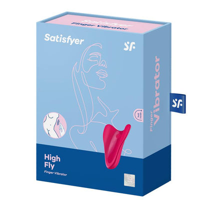 SATISFYER - VIBRADOR HIGH FLY ROJO