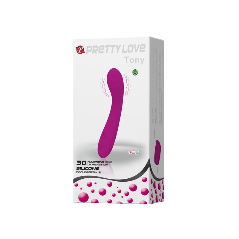 PRETTYLOVE - VIBRADOR HIGH GRADE TONY PÚRPURA