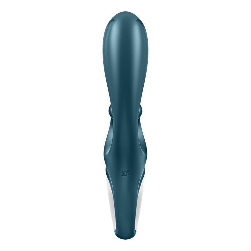 SATISFYER - VIBRADOR HUG ME CON APP SATISFYER CONNECT GRAYBLUE