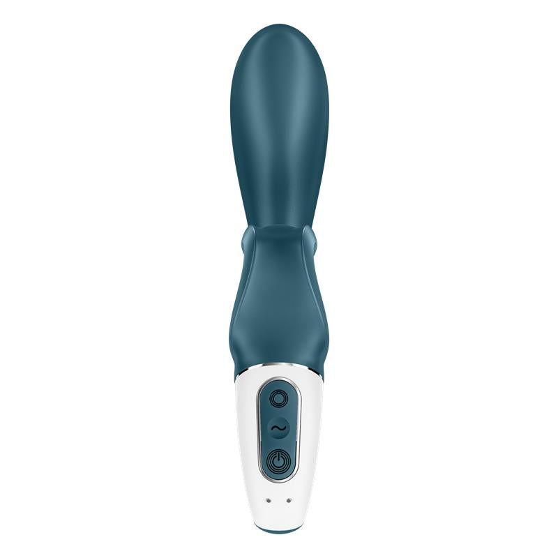 SATISFYER - VIBRADOR HUG ME CON APP SATISFYER CONNECT GRAYBLUE
