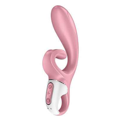 SATISFYER - HUG ME VIBRADOR RABBIT APP ROSA