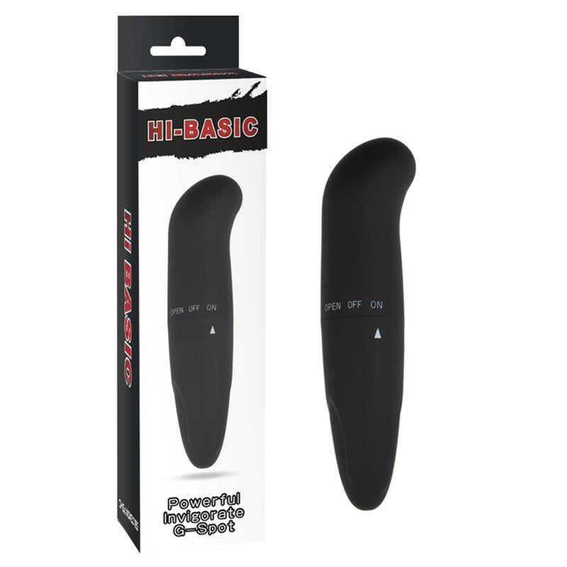 CHISA - VIBRADOR INVIGORATE PUNTO G NEGRO
