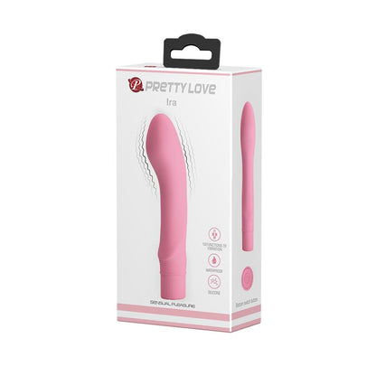 PRETTYLOVE - VIBRADOR IRA SILICONA ROSA
