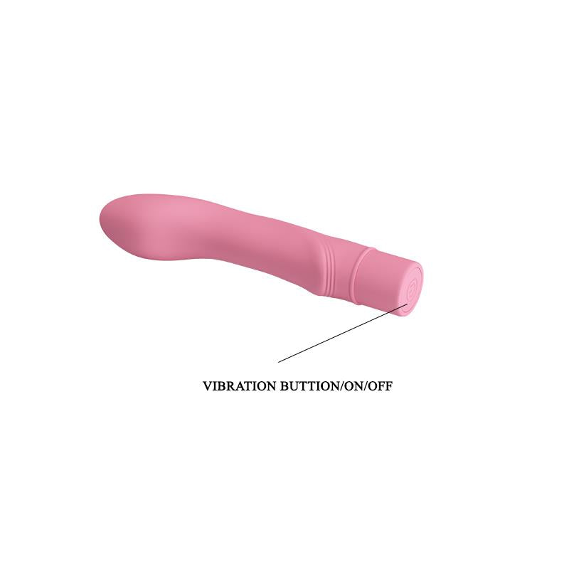 PRETTYLOVE - VIBRADOR IRA SILICONA ROSA