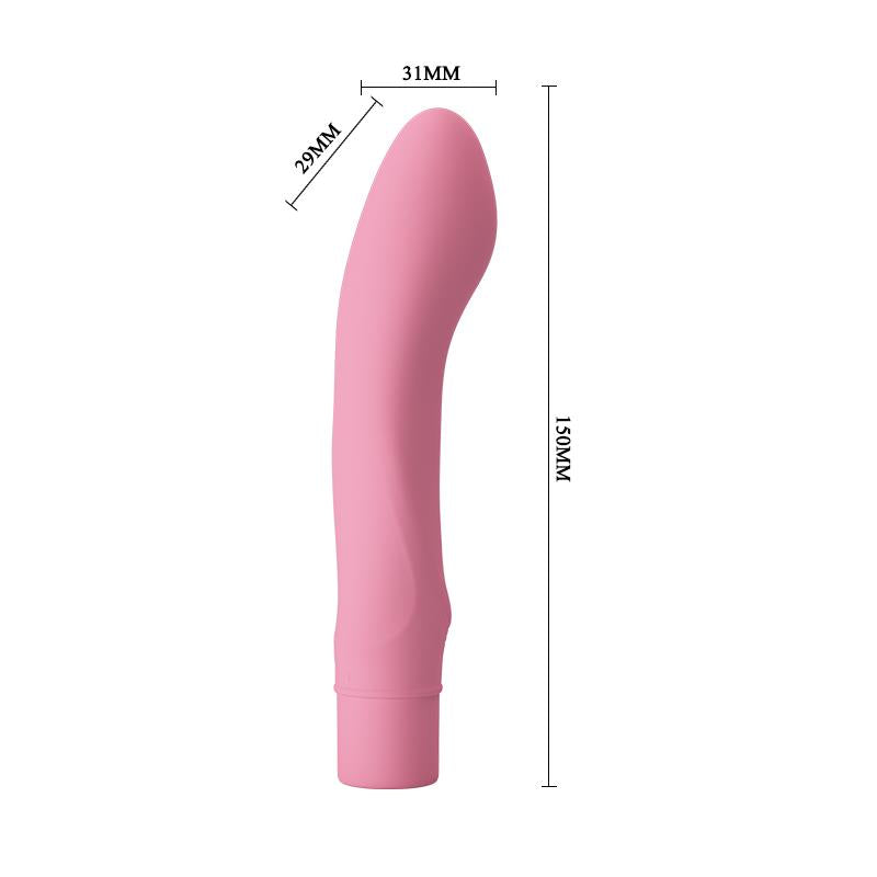 PRETTYLOVE - VIBRADOR IRA SILICONA ROSA