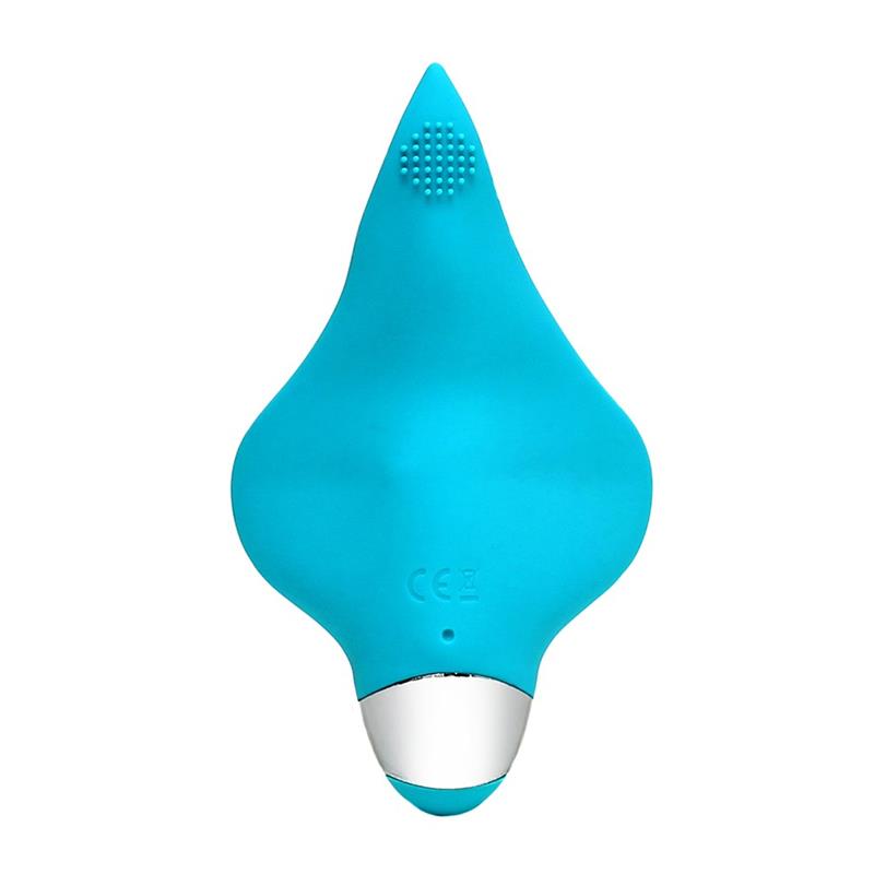 RIMBA TOYS - VIBRADOR LAY-ON ODESSA AZUL