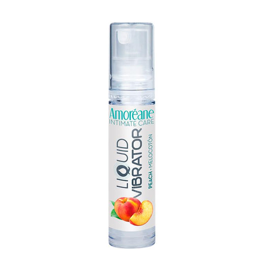 AMOREANE - VIBRADOR LÍQUIDO BASE AGUA MELOCOTÓN 10 ML