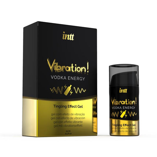 INTT - VIBRADOR LIQUIDO EFECTO CALOR AROMA VODKA 15 ML