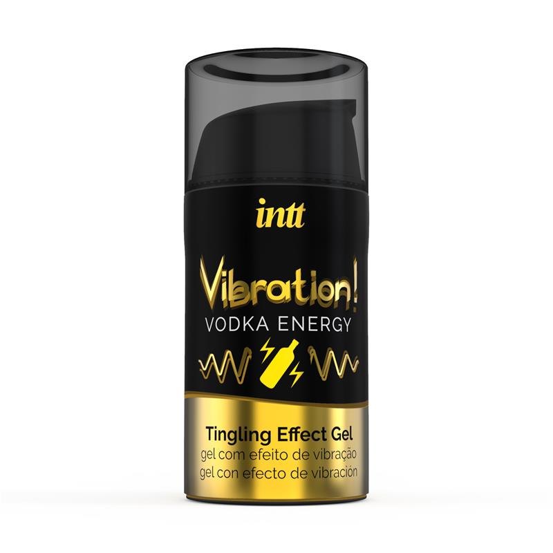 INTT - VIBRADOR LIQUIDO EFECTO CALOR AROMA VODKA 15 ML