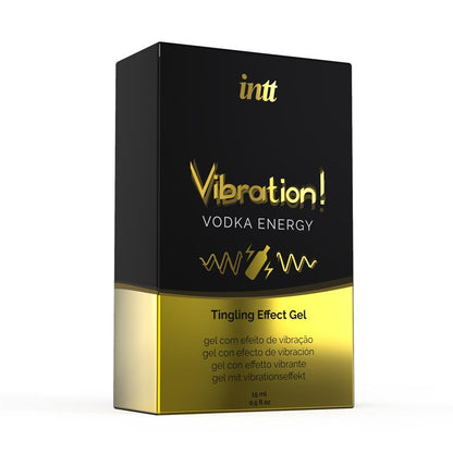INTT - VIBRADOR LIQUIDO EFECTO CALOR AROMA VODKA 15 ML