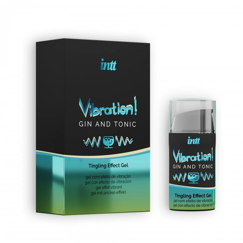 INTT - VIBRADOR LÍQUIDO EFECTO CALOR GIN AND TONIC