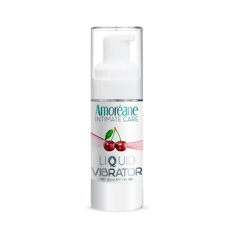 AMOREANE - VIBRADOR LÍQUIDO SABOR CEREZA 30 ML