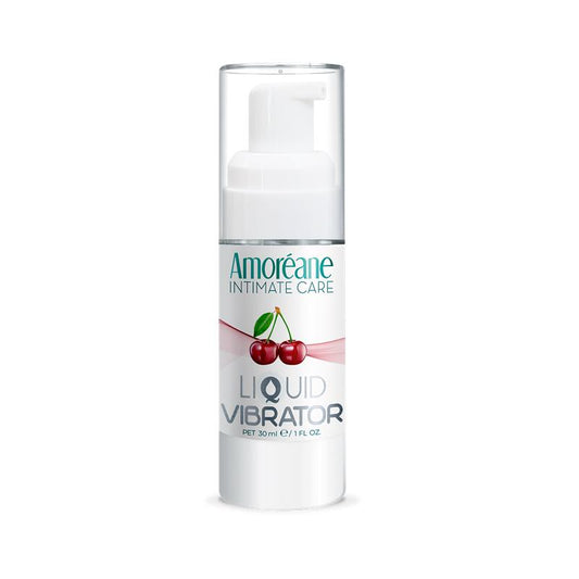 AMOREANE - VIBRADOR LÍQUIDO SABOR CEREZA 30 ML