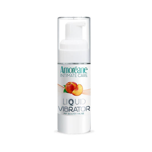 AMOREANE - VIBRADOR LÍQUIDO SABOR MELOCOTÓN 30 ML