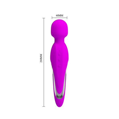 PRETTYLOVE - VIBRADOR MORTIMER USB PURPURA