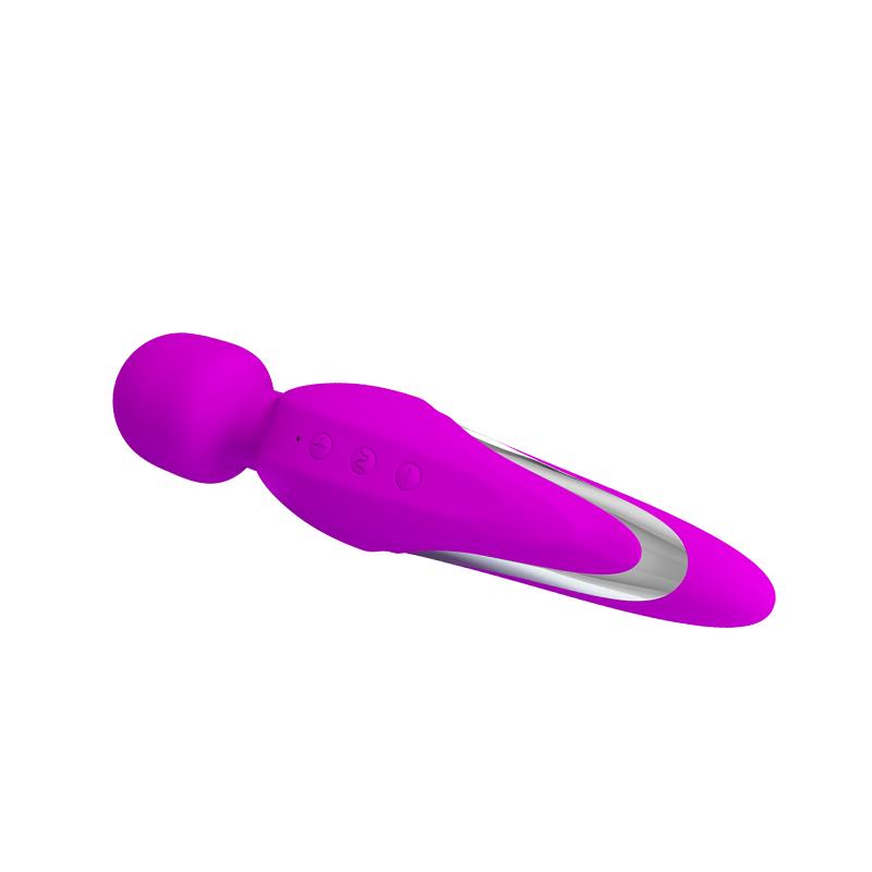 PRETTYLOVE - VIBRADOR MORTIMER USB PURPURA