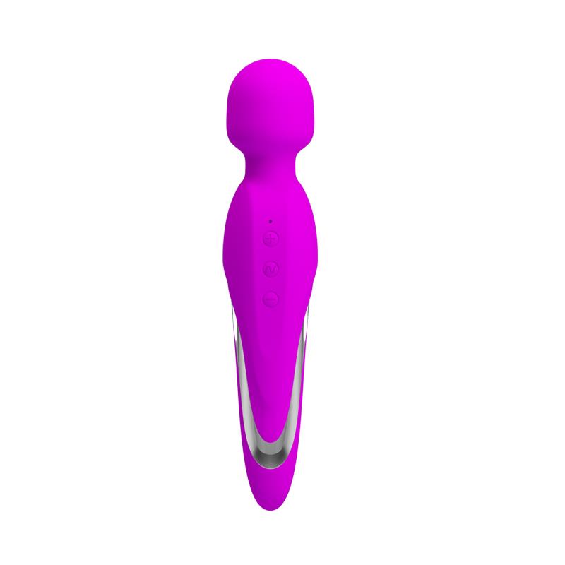 PRETTYLOVE - VIBRADOR MORTIMER USB PURPURA