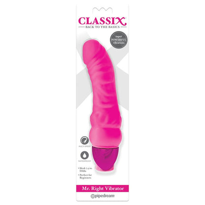 CLASSIX - VIBRADOR MR. RIGHT ROSA