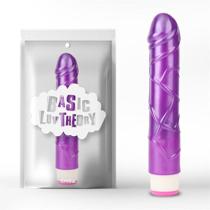 CHISA - VIBRADOR MULTI VELOCIDAD 23 CM PÚRPURA