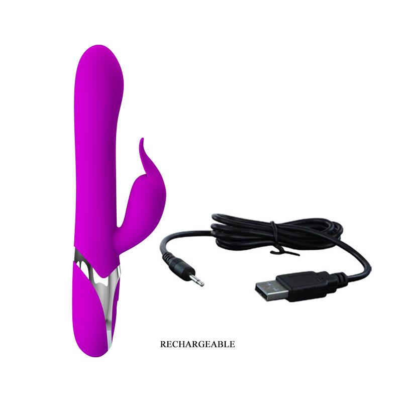 PRETTYLOVE - VIBRADOR NEIL FUNCION INFLABLE 23.7 CM