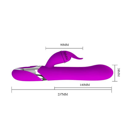PRETTYLOVE - VIBRADOR NEIL FUNCION INFLABLE 23.7 CM