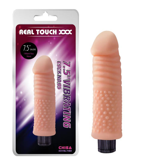 CHISA - VIBRADOR NO.05 T-SKIN 7.5 NATURAL