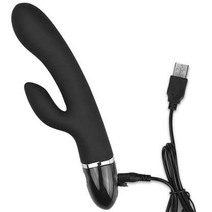 LOVETOY - VIBRADOR O-SENSUAL CLIT DUO CLIMAX NEGRO