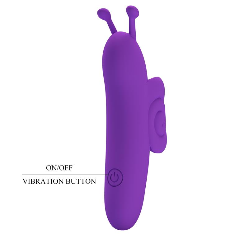 PRETTYLOVE - VIBRADOR PARA EL DEDO SNAIL