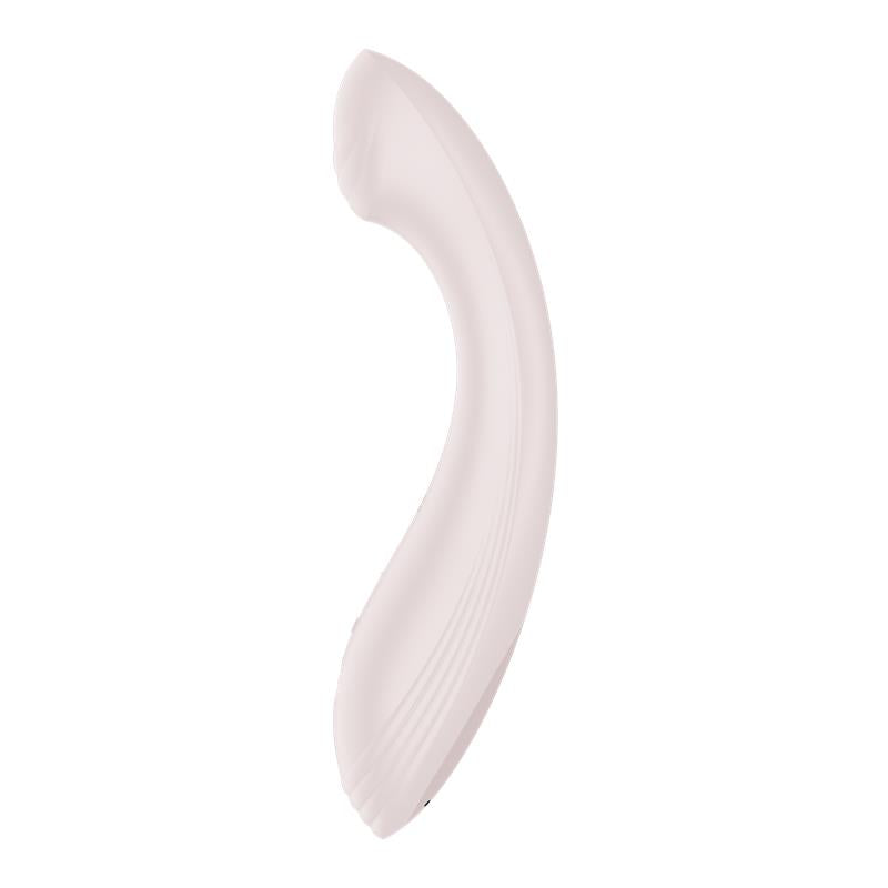 SATISFYER - VIBRADOR PARA EL PUNTO G - G-FORCE BEIGE