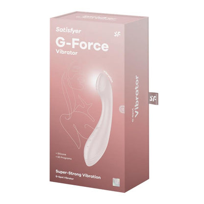 SATISFYER - VIBRADOR PARA EL PUNTO G - G-FORCE BEIGE