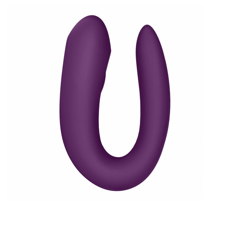 SATISFYER - VIBRADOR PARA PAREJAS CON APP DOUBLE JOY VIOLETA