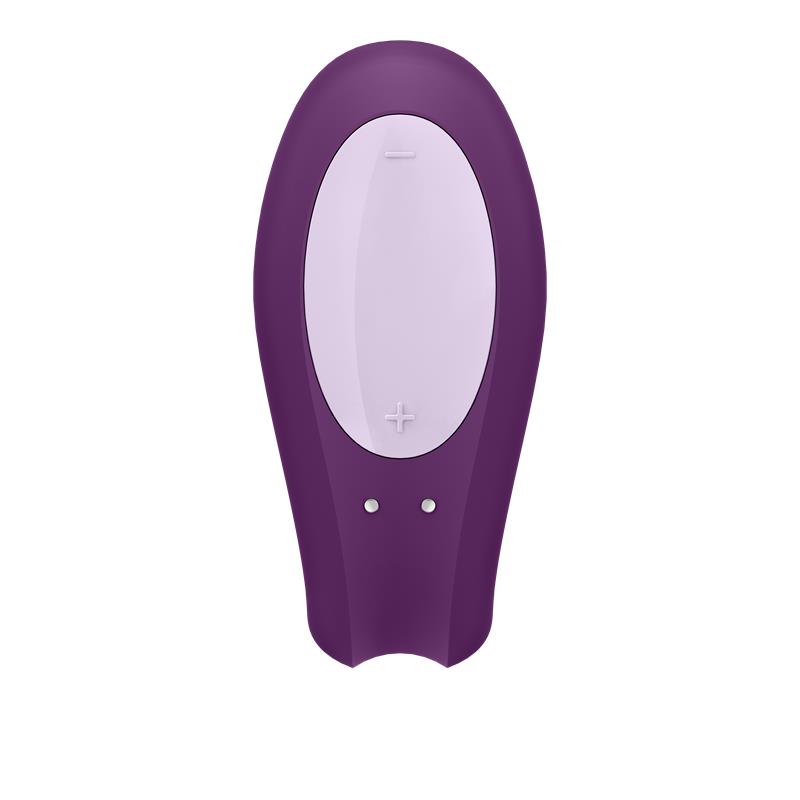 SATISFYER - VIBRADOR PARA CASAIS COM APP DOUBLE JOY VIOLETA