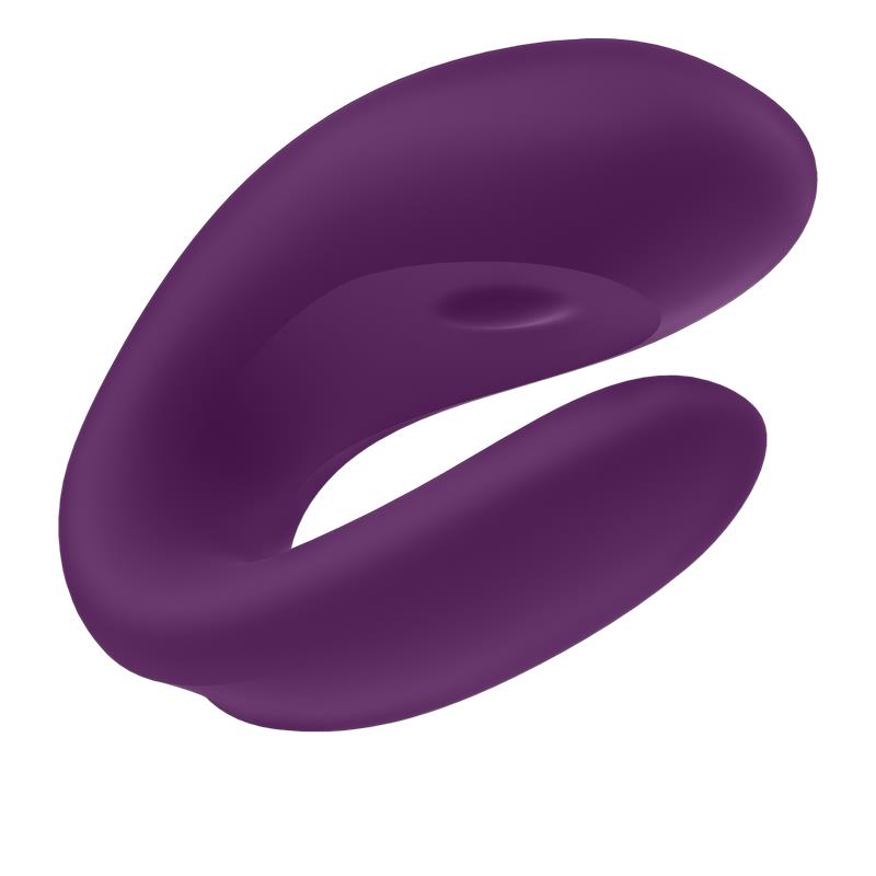 SATISFYER - VIBRADOR PARA PAREJAS CON APP DOUBLE JOY VIOLETA