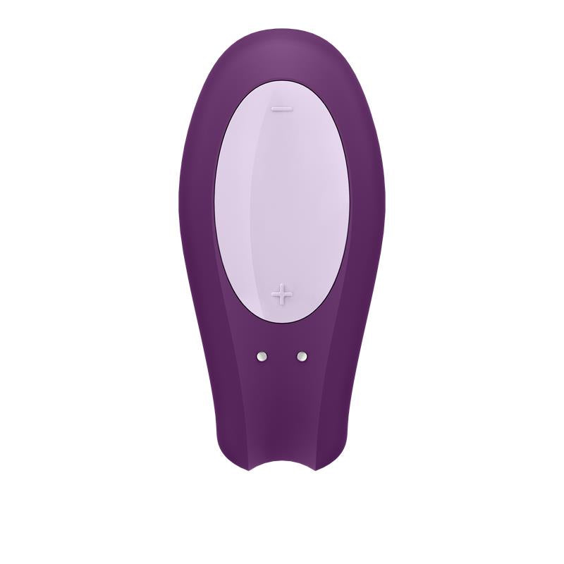 SATISFYER - VIBRADOR PARA PAREJAS CON APP DOUBLE JOY VIOLETA