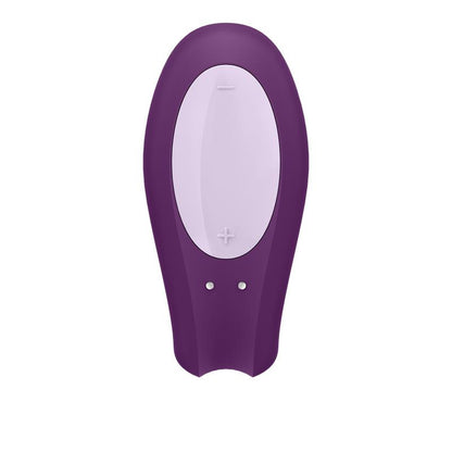 SATISFYER - VIBRADOR PARA PAREJAS CON APP DOUBLE JOY VIOLETA