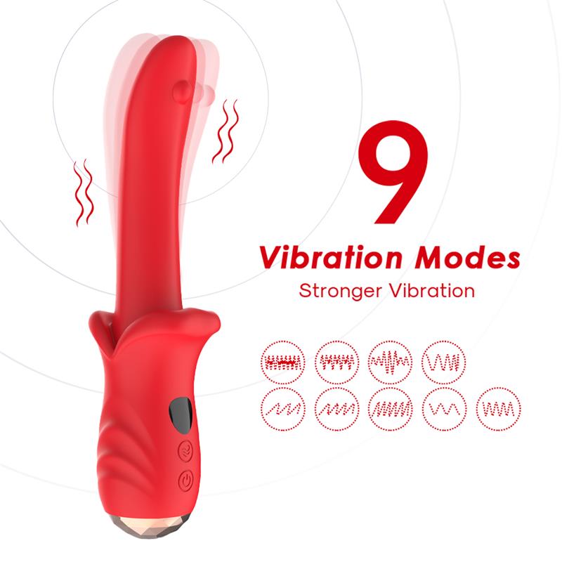 URBAN SKY - VIBRADOR PUNTO G CON PANTALLA DIGITAL
