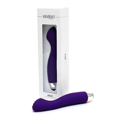 RIMBA TOYS - VIBRADOR PUNTO G OSLO PÚRPURA