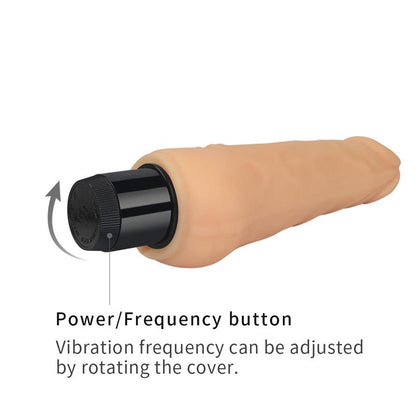 LOVETOY - VIBRADOR REAL FEEL 7.5 NATURAL