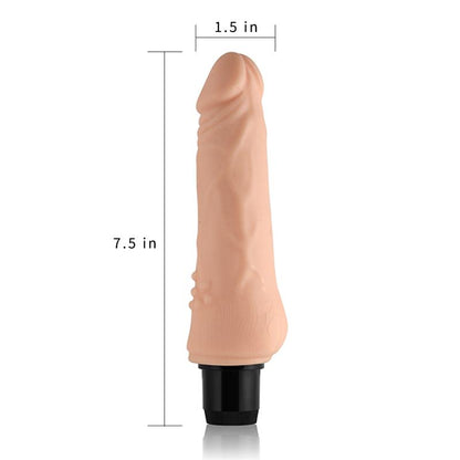 LOVETOY - VIBRADOR REAL FEEL 7.5 NATURAL