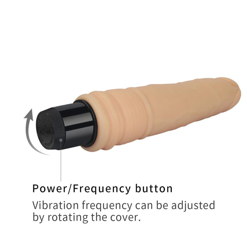 LOVETOY - VIBRADOR REAL FEEL 7.5 NATURAL