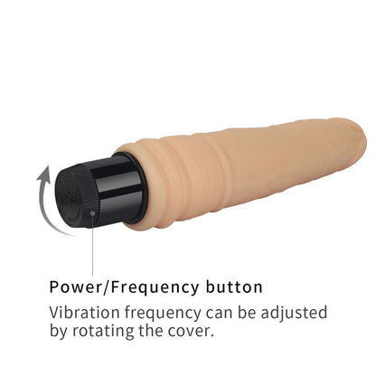 LOVETOY - VIBRADOR REAL FEEL 7.5 NATURAL