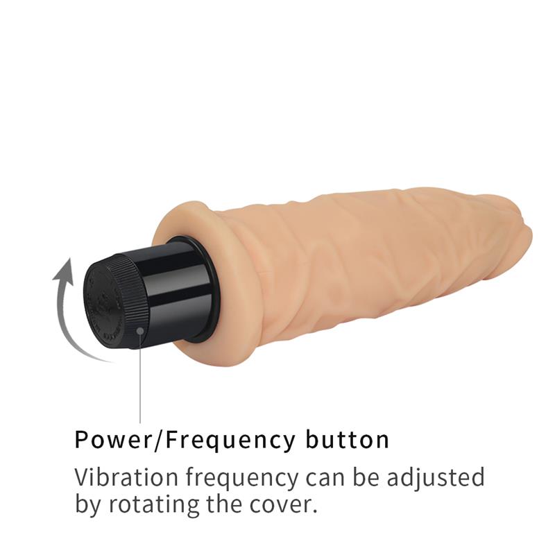 LOVETOY - VIBRADOR REAL FEEL 7.5 NATURAL