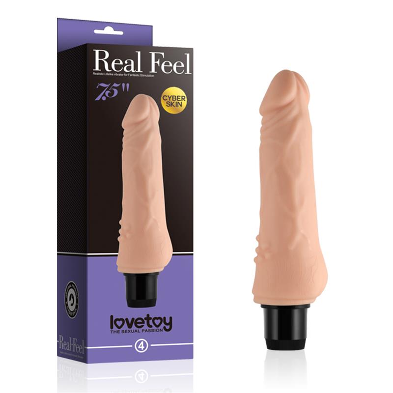 LOVETOY - VIBRADOR REAL FEEL 7.5 NATURAL