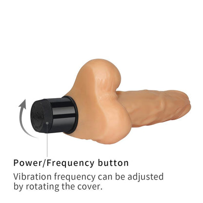 LOVETOY - VIBRADOR REAL FEEL 8 NATURAL