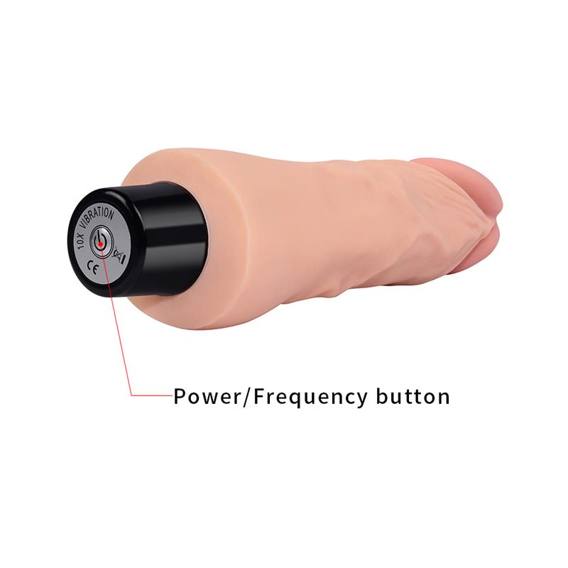 LOVETOY - VIBRADOR REAL SOFTEE 7 NATURAL